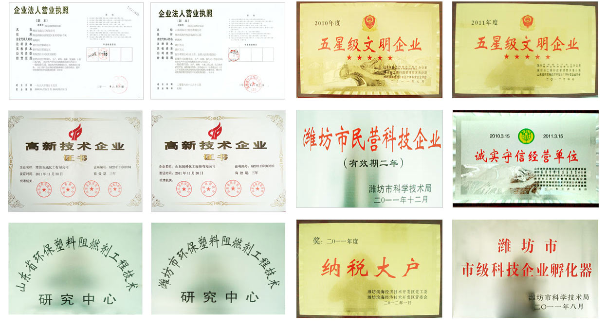 榮譽資質