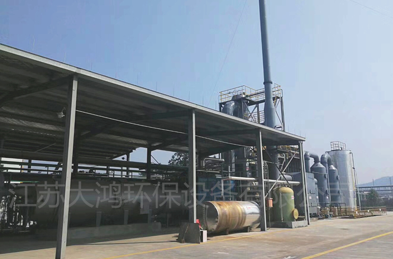 我司高能環境(杭州分公司新德環保)廢液焚燒爐一體式直燃爐順利通過環保驗收!