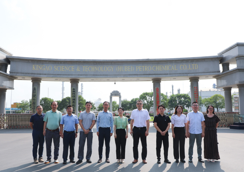 中海油公司領導一行來金澳科技洽談合作