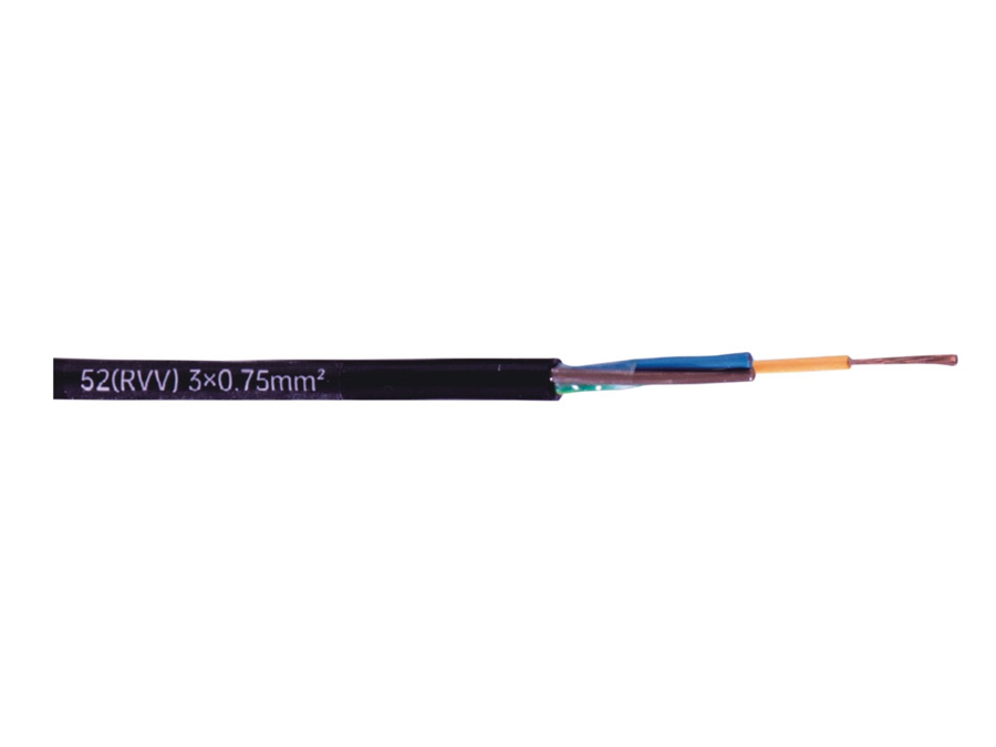 52（RVV)聚氯乙烯绝缘软电线电缆