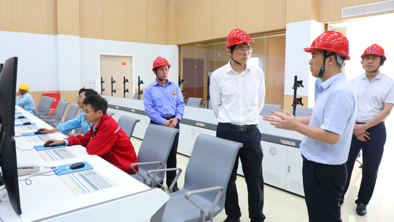 潛江市委書記葉楊一行來金澳集團調研