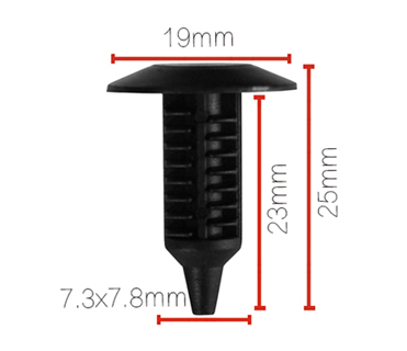 A82 plastic snap rivet fasteners nylon rivet fastener screw clip 6501301