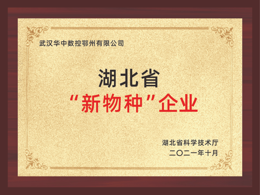 湖北省“新物種”企業(yè)