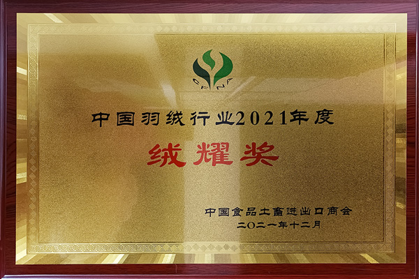 Anhui Xiazhen participated in the 2021 International Down Expo