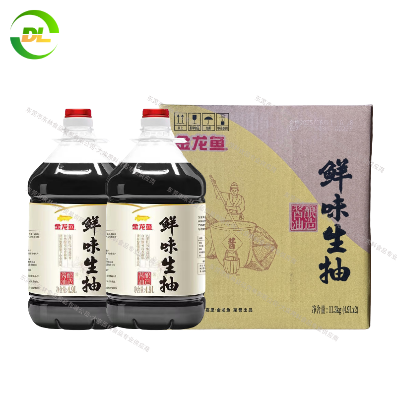金龍魚 鮮味生抽4.9L