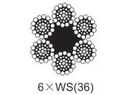 美標6×WS(36) 一般用途鋼絲繩