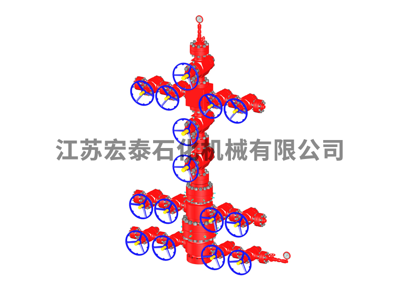15閥采氣井口