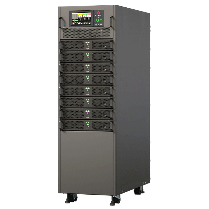RM系列30~200kVA机架式模块化UPS 