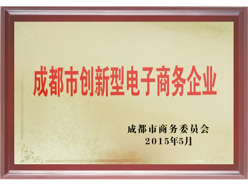 成都市創(chuàng)新型電子商務(wù)企業(yè)