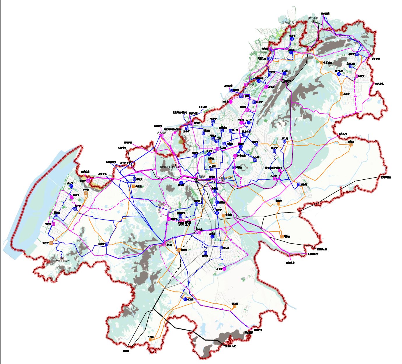 江寧區電力建設規劃(2018~2025)