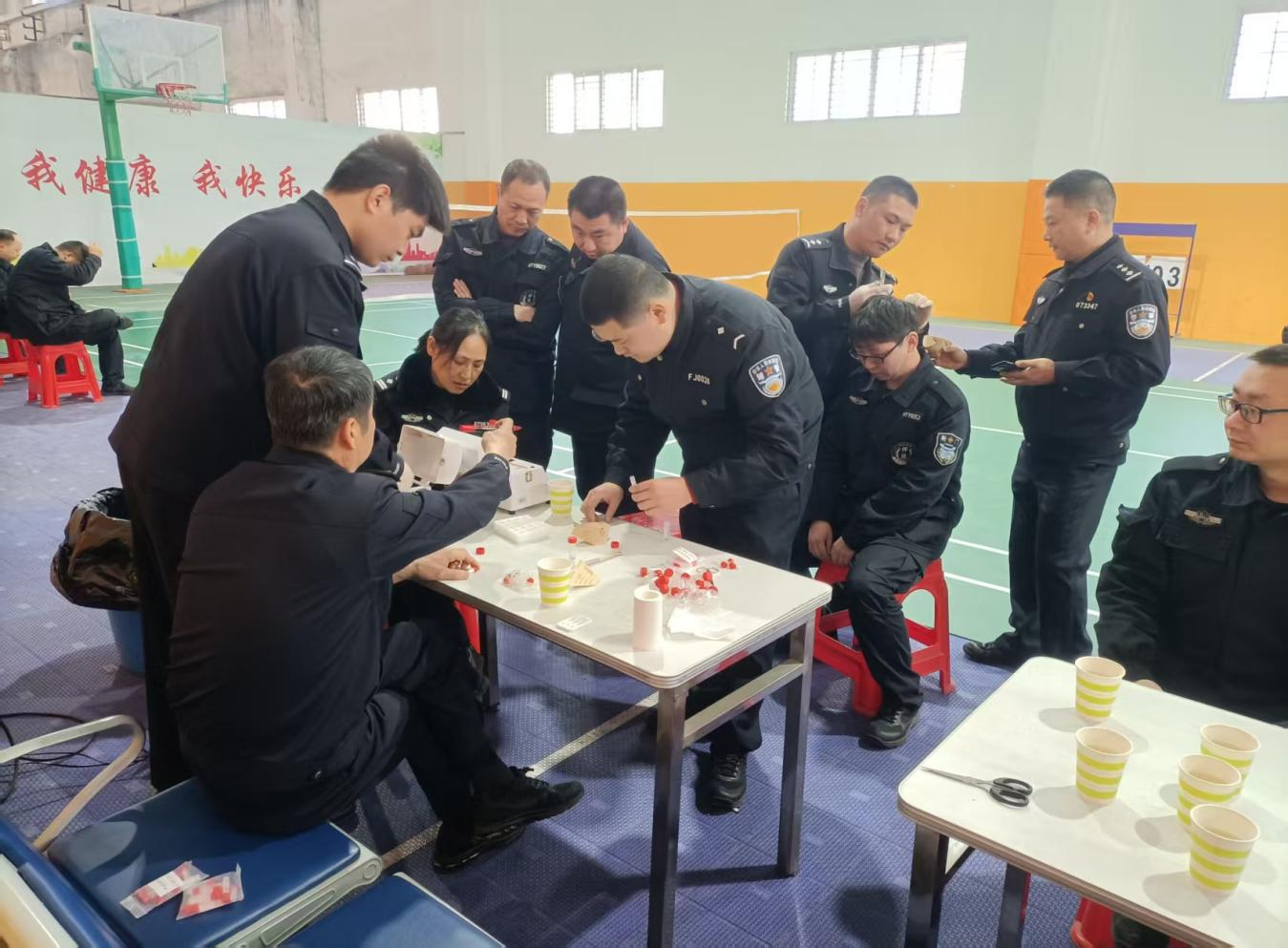 城區(qū)押運分公司：開展涉毒檢測 筑牢安全防線