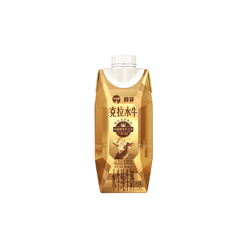 醇菲4.3g水牛純牛奶（夢幻蓋）