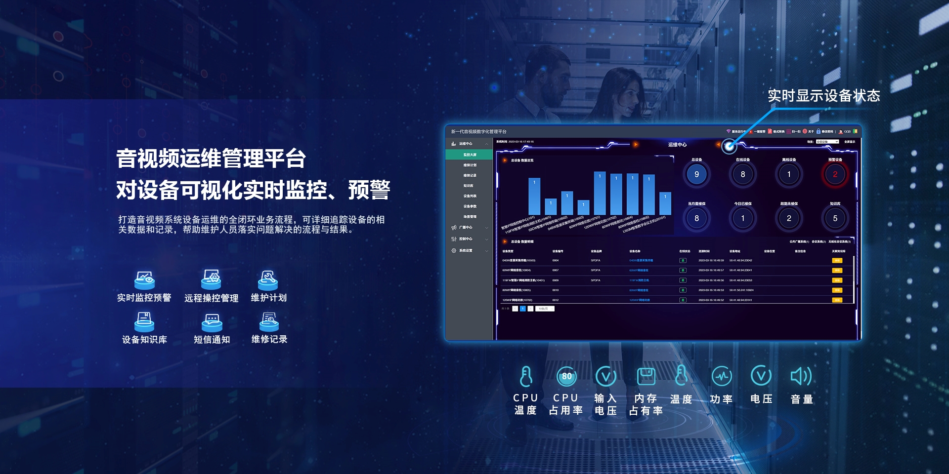 音視頻運(yùn)維管理平臺(tái)