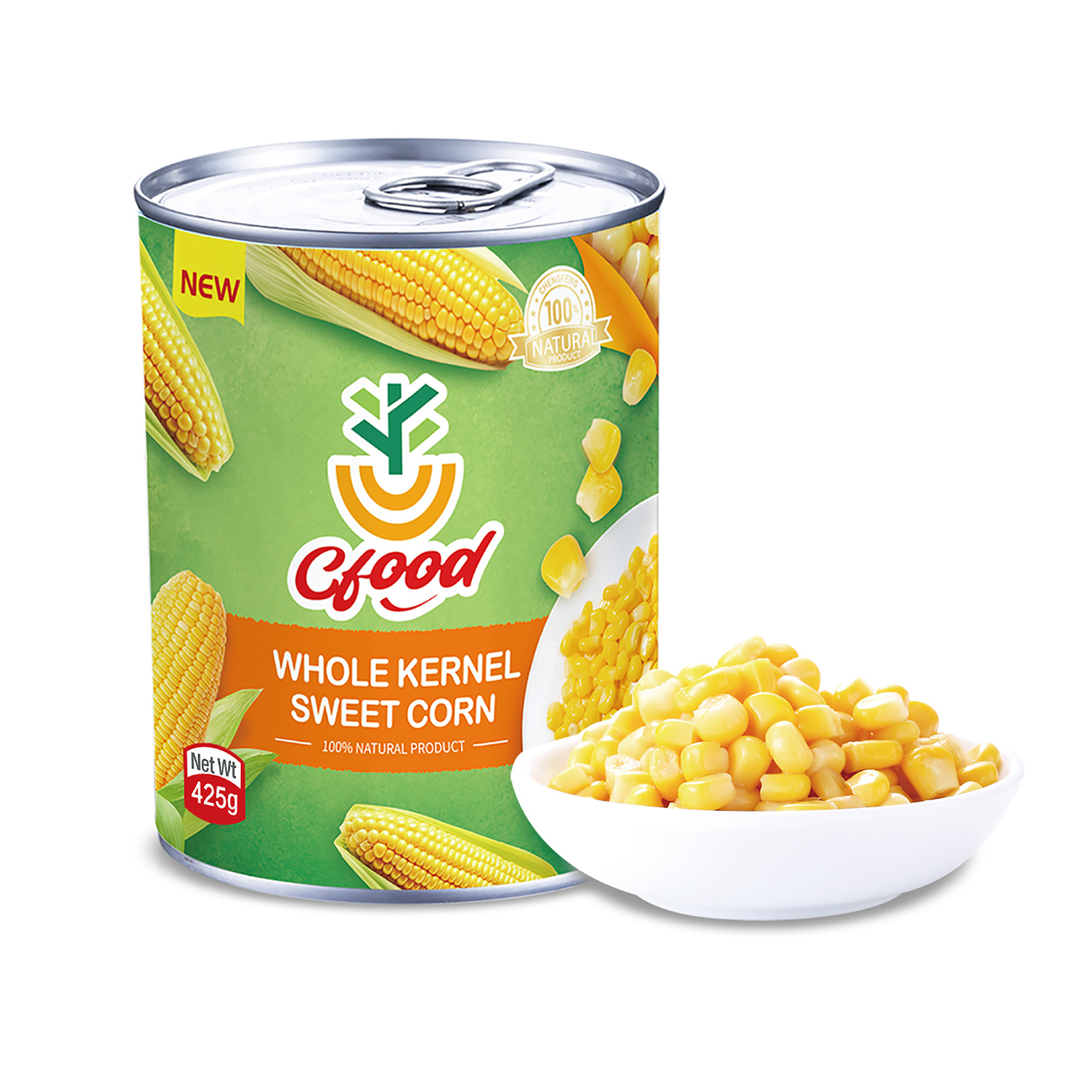 WHOLE KERNEL SWEET CORN	425g/235g