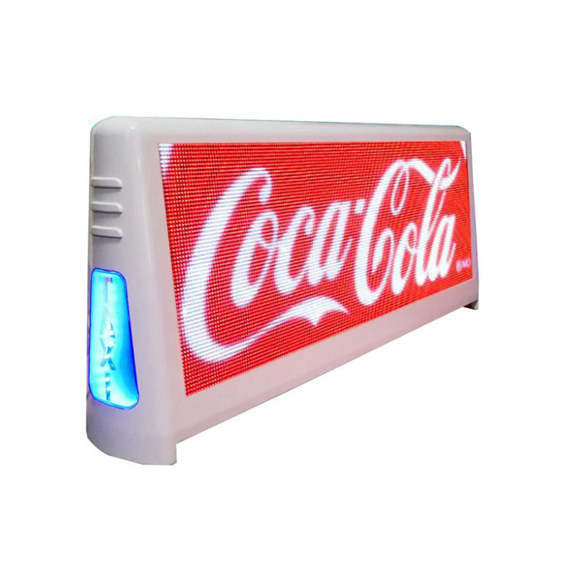 Outdoor Advertising Sign Double Side 4g Wifi 2.5 p3 p4 p5 Led Taxi Sreen Car Roof Taxi Top Led Display