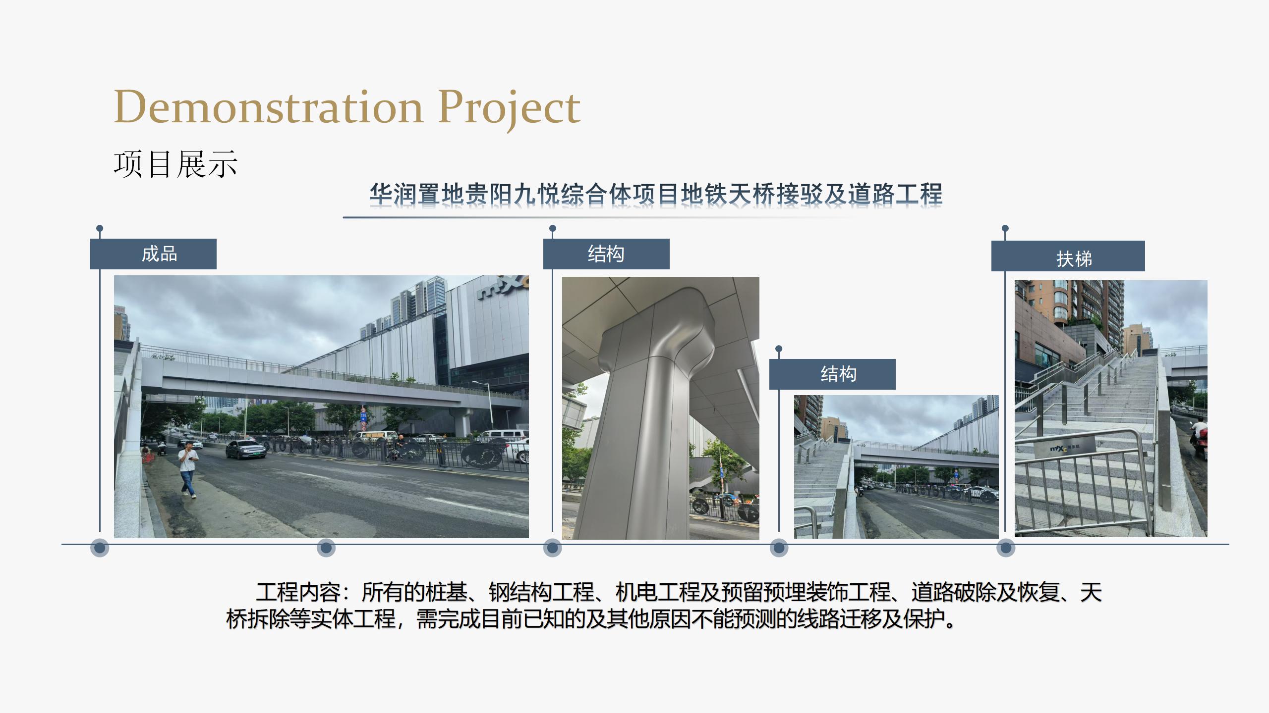 華潤(rùn)置地貴陽(yáng)九悅綜合體項(xiàng)目地鐵天橋接駁及道路工程