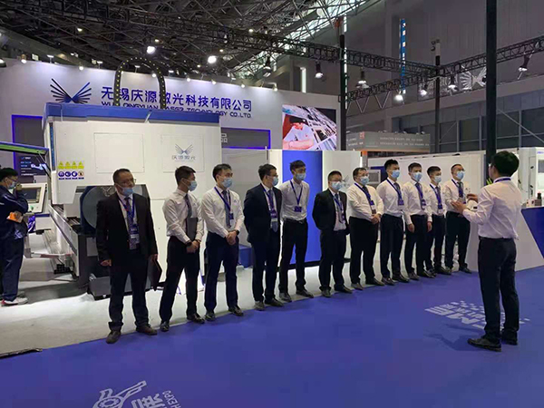 CME上海机床展圆满结束 庆源激光完美收官