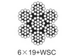 6×19+WSC 不銹鋼鋼絲繩