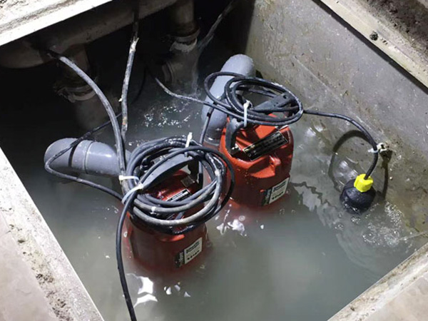 中海紫御豪庭化粪池双泵污水提升系统