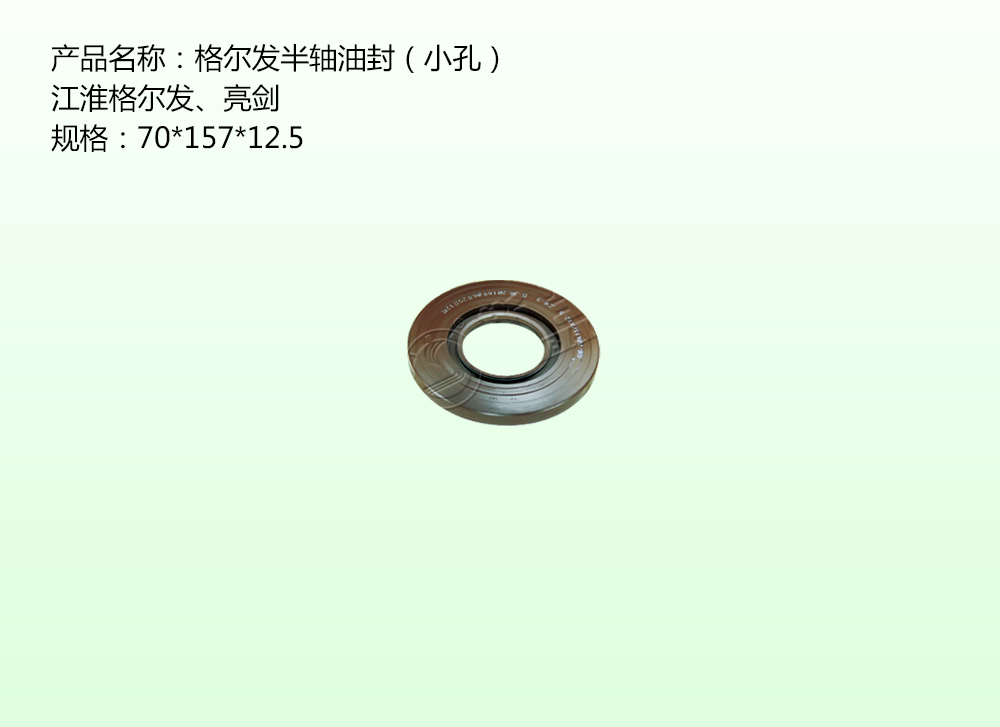 格爾發半軸油封（小孔）