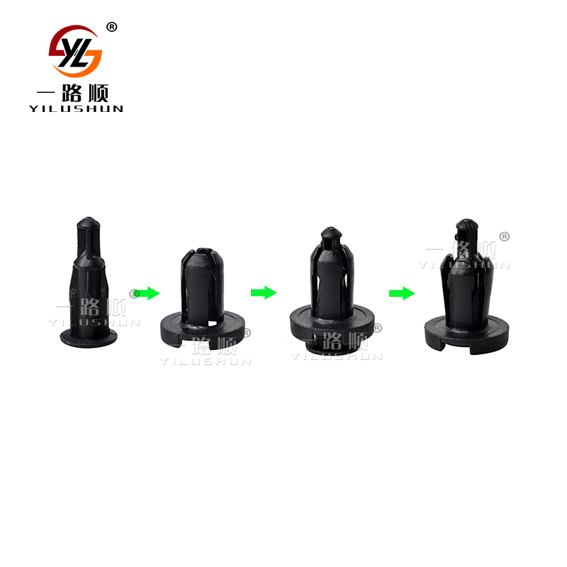 B01 nylon auto fasteners plastic snap rivets set roof moulding clip 91503-SZ5-003