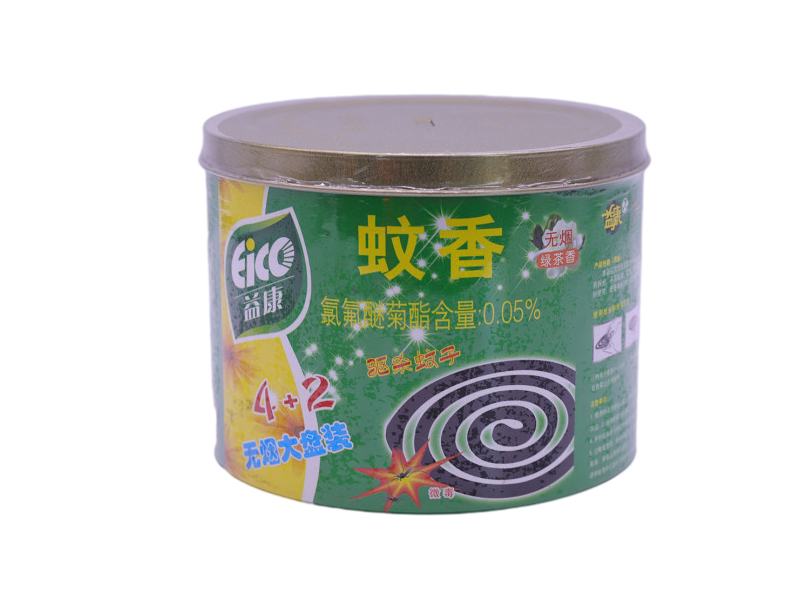 精品金屬桶裝無煙蚊香（4+2）