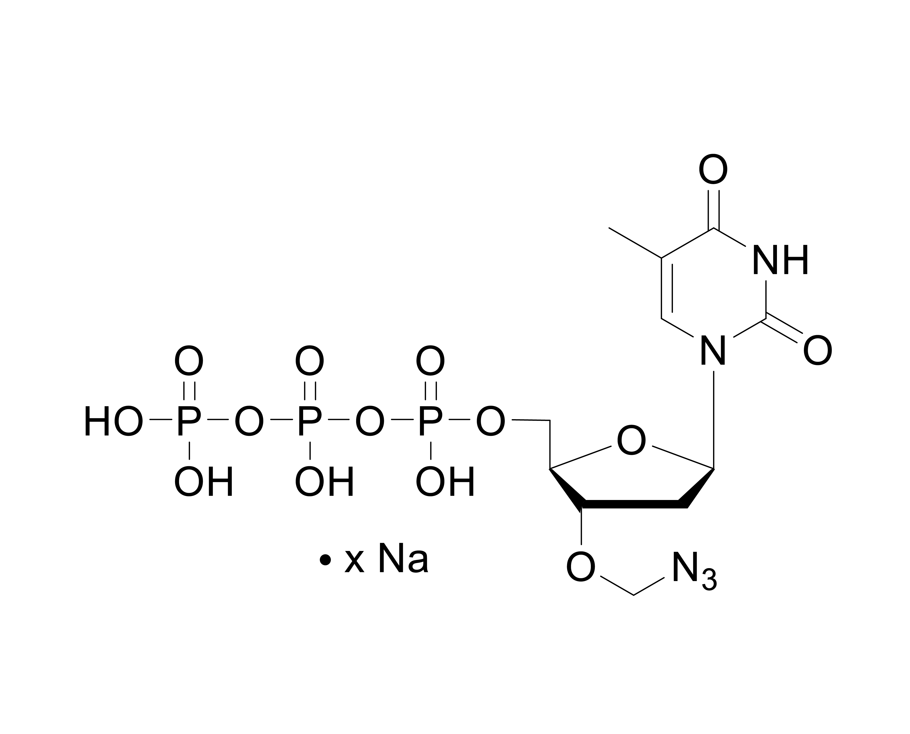 3′-O-azidomethyl-dTTP, 100mM Sodium Solution