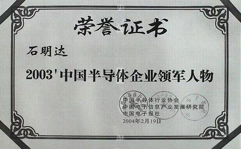 2003中国半导体企业领军人物