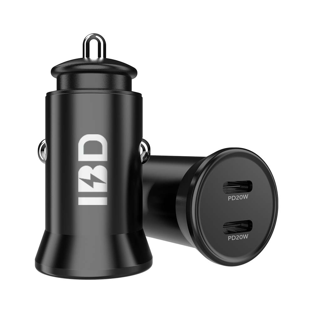 IBD342-CC 40W PD 1-Port Car Charger For Mobile Phone