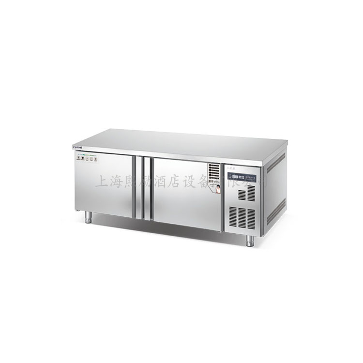 美厨工程款1.5米平面冰箱 冷藏操作台