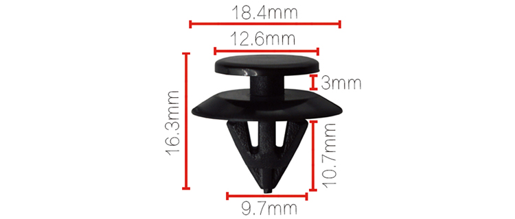 D124 Car Interior Accessories Door Panel Card Trim Clips
