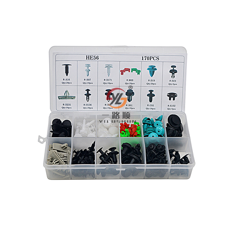 Classification of car rivet fasteners