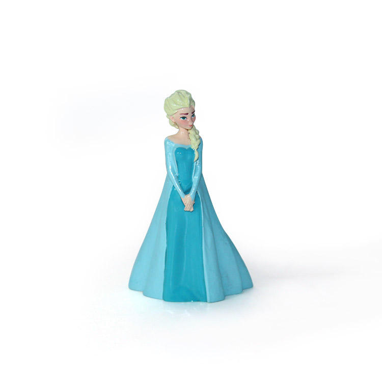 Resin crafts Resin Movie Frozen cartoon Elsa/Anna two sisters statues/figurines home decoration toy gifts