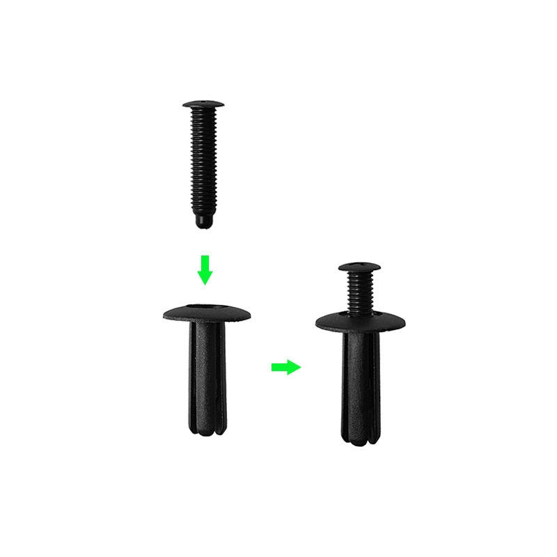 C26 car trim panel fasteners car push retainer plastic rivet 