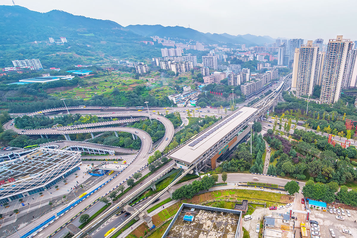 重慶四公里立交工程：全國市政金杯示范工程獎