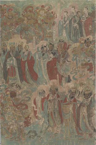 毗盧寺壁畫四海龍王1-15石家莊市毗盧寺壁畫