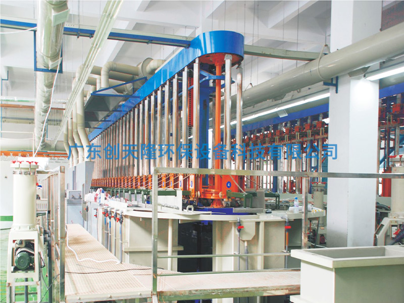 Fully automatic vertical lift production line