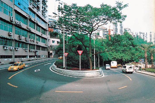 重庆南区公园路道路景观整治工程