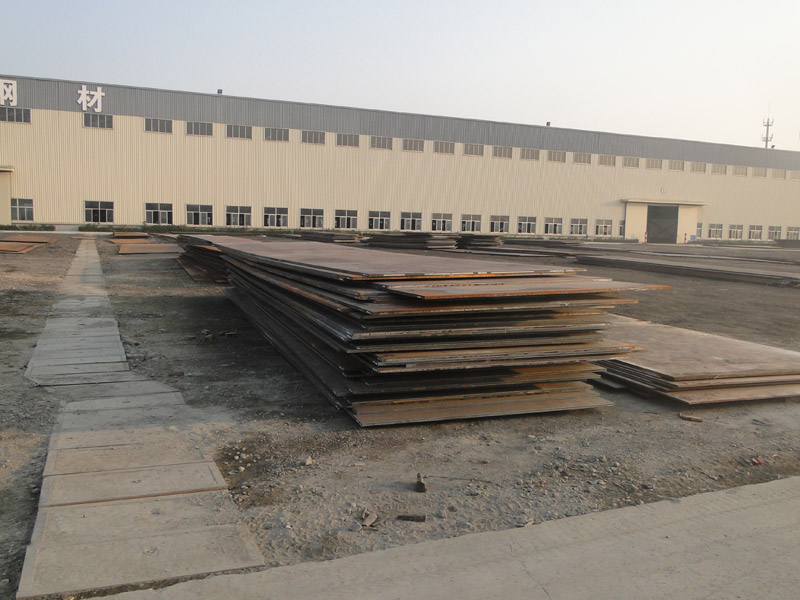 長陽市場經營二部新進3000噸首鋼板
