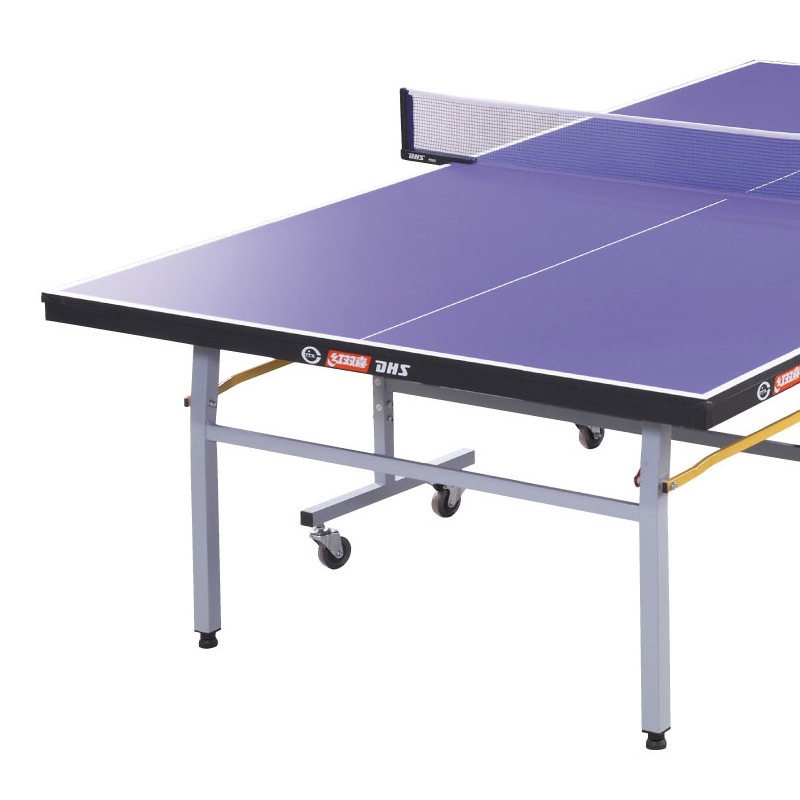 红双喜DHS T2023 乒乓球台 标准赛事折叠带轮乒乓球桌 赠网架