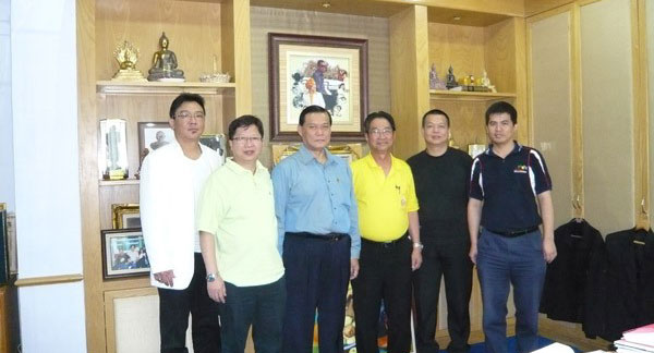 公司領導與泰國農業部長會晤