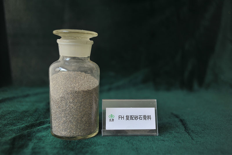 Mixed sand aggregate