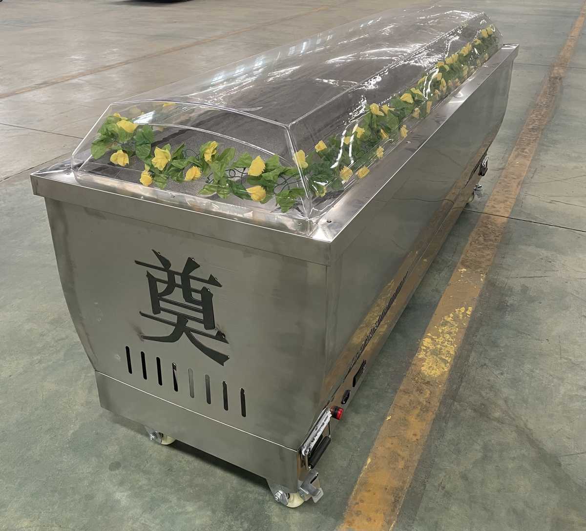 不銹鋼水晶棺