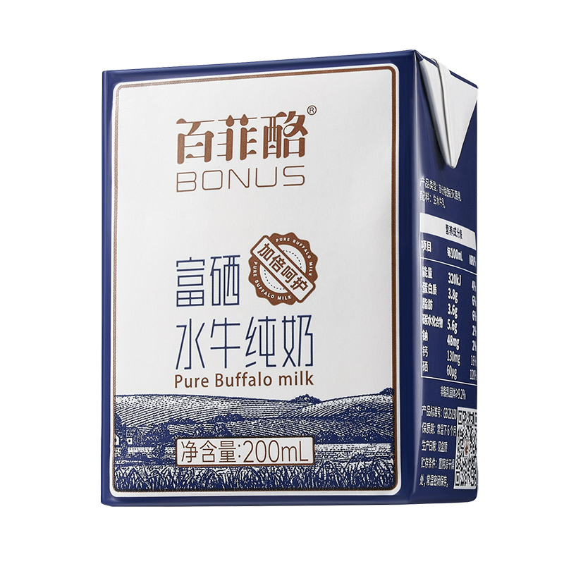富硒水牛純奶