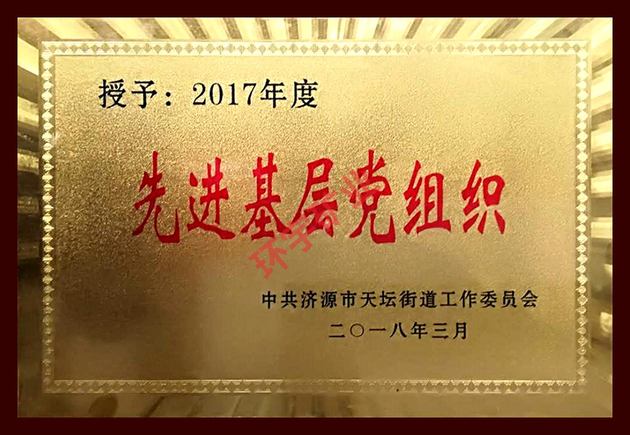 2017年度先進基層黨組織