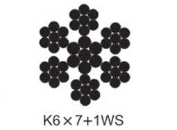K6×7+IWS 輸送帶鋼絲繩