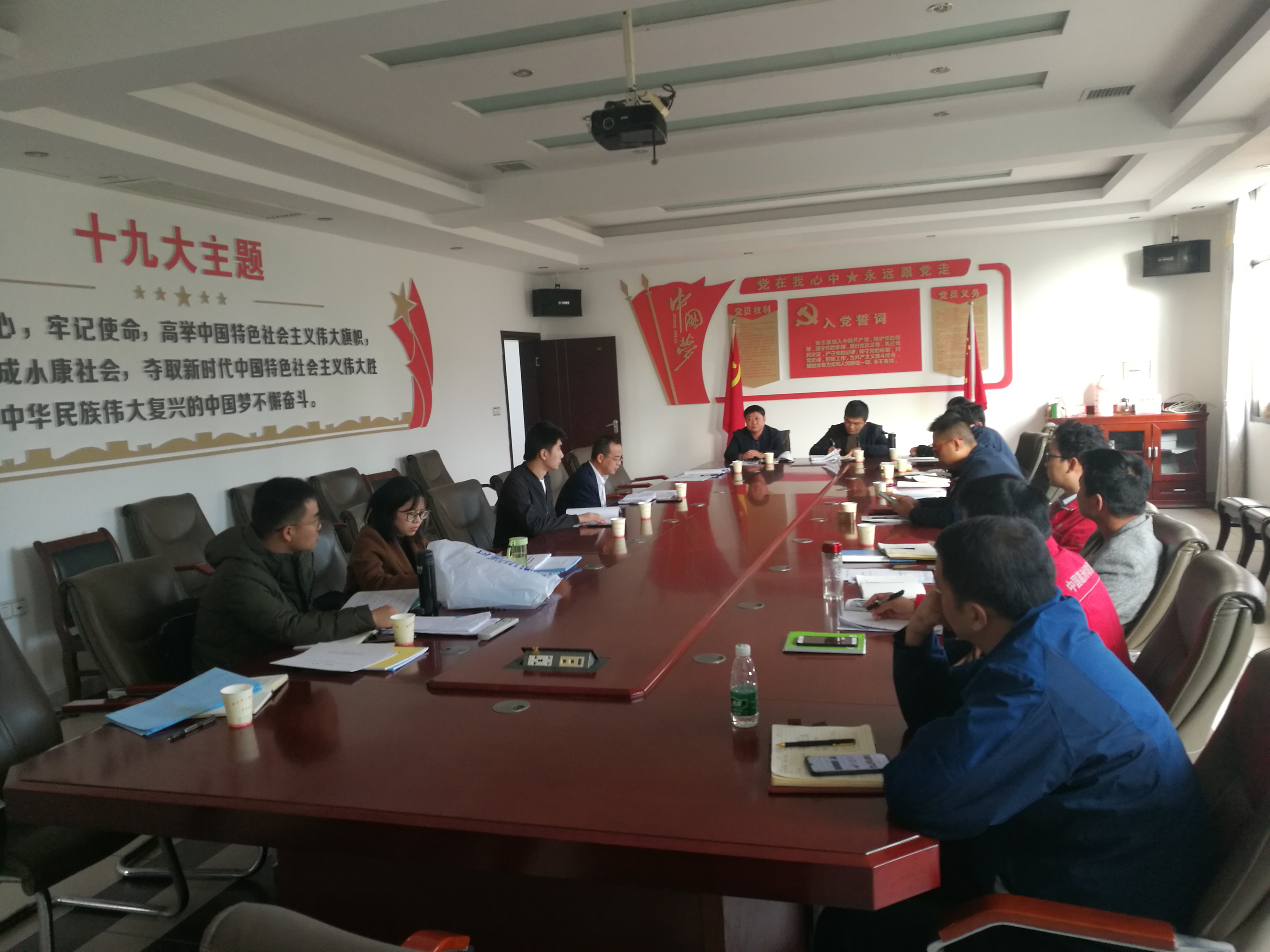 武穴市江河湖庫(kù)連通工程項(xiàng)目（一期)周例會(huì)