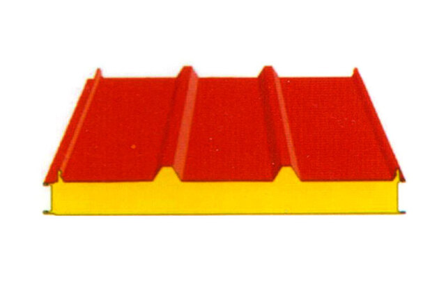 960型彩钢岩棉夹心屋面板