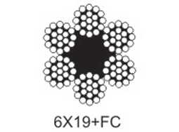 6×19+FC 不銹鋼鋼絲繩