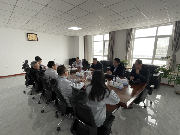 煙臺市統(tǒng)計局局長高文龍一行赴 海川公司開展走訪調(diào)研座談會活動
